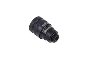 Alphacool 17441 Eiszapfen Quick Release Connector Female G1/4 Outer Thread - Deep Black Water Cooling Fittings