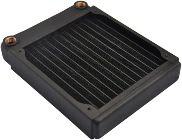 XSPC EX140 Radiator, 140mm x 1, Single Fan, Black