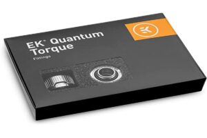 EK Water Blocks Compatible EK-Quantum Torque HTC 14-6er-Pack, Silber
