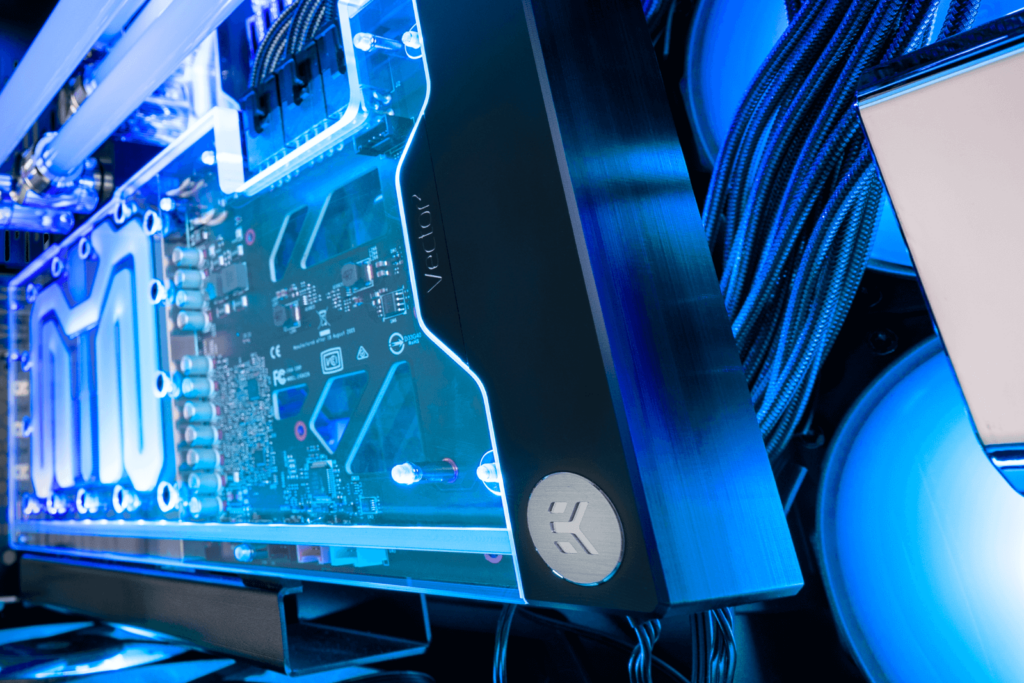 Gpu Holder Inverted EKWB EK-Loop Vertical GPU Holder EVO - Gen4 Riser (Shifted) - Onyx PC