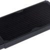 Alphacool NexXxos ST30 Full Copper 280mm Radiator V.2, 140mm x 2, Dual Fan, Black