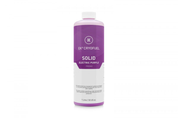 EKWB EK-CryoFuel Premixed Liquid Coolant Solid Electric Purple 1l