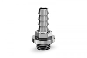 EKWB EK-Pro G1/8" Barb Fitting, 6mm, Nickel