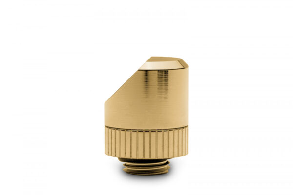 EKWB EK-Torque 45 Degree Angled Rotary Fitting, Gold