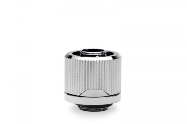 EKWB EK-Quantum Torque STC-10/16 Compression Fitting for Soft Tubing, 10/16mm (3/8" ID, 5/8" OD), Nickel